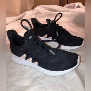 Black and White Adidas Shoes